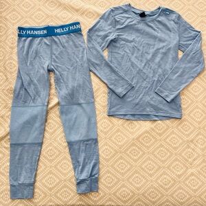Helly Hansen - Kid’s 100% Merino Wool Base Layers - Size 7